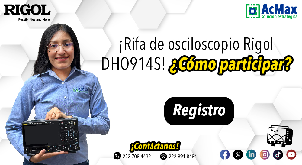 Rifa osciloscopio 12 bits Rigol DHO914S 